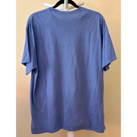 Nirvana T-Shirt Purple Smiley Face "NIRVANA" Graphics Multi-Color Unisex XL - Picture 2 of 3